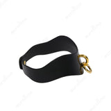 Genuine Leather BDSM Choker With Leash Ring