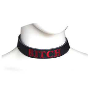 Real Leather BDSM Bitch Collar