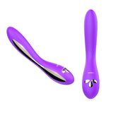 Ergonomic Vibrator with Fast Charging Base