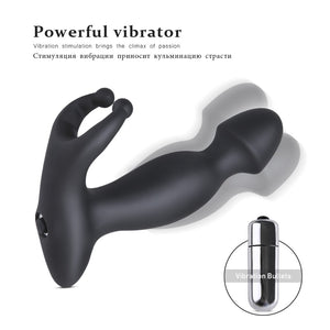 Silicone Anal Vibrator Prostate Massager