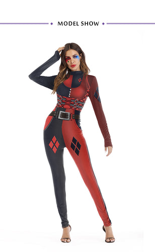 Harley Quinn Bodysuit Plus Size For Women