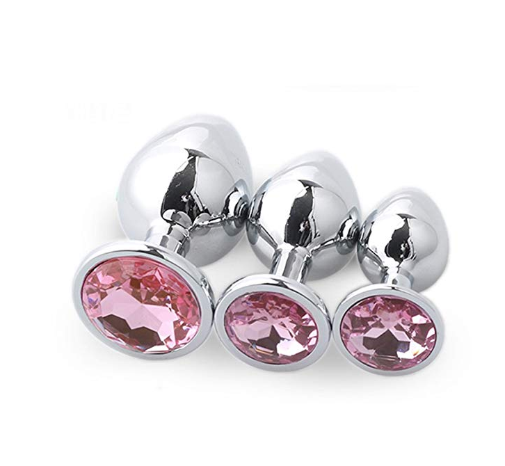 Steel Jeweled Sexy Stimulation Toys