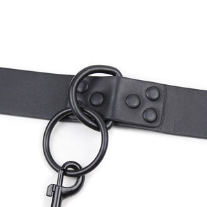 Sexy Genuine Leather Sex Necklace