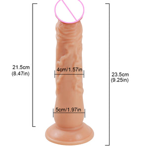 Realistic Skin Huge Dildo With Suction Cup