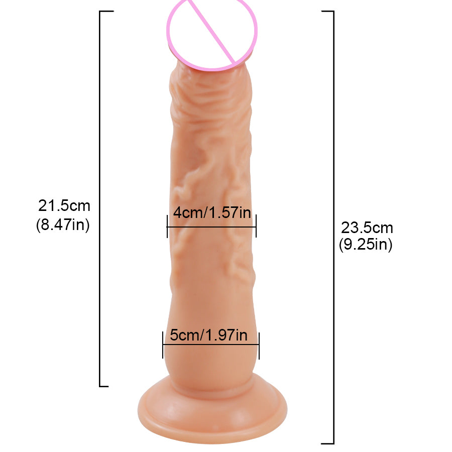 Realistic Skin Huge Dildo With Suction Cup