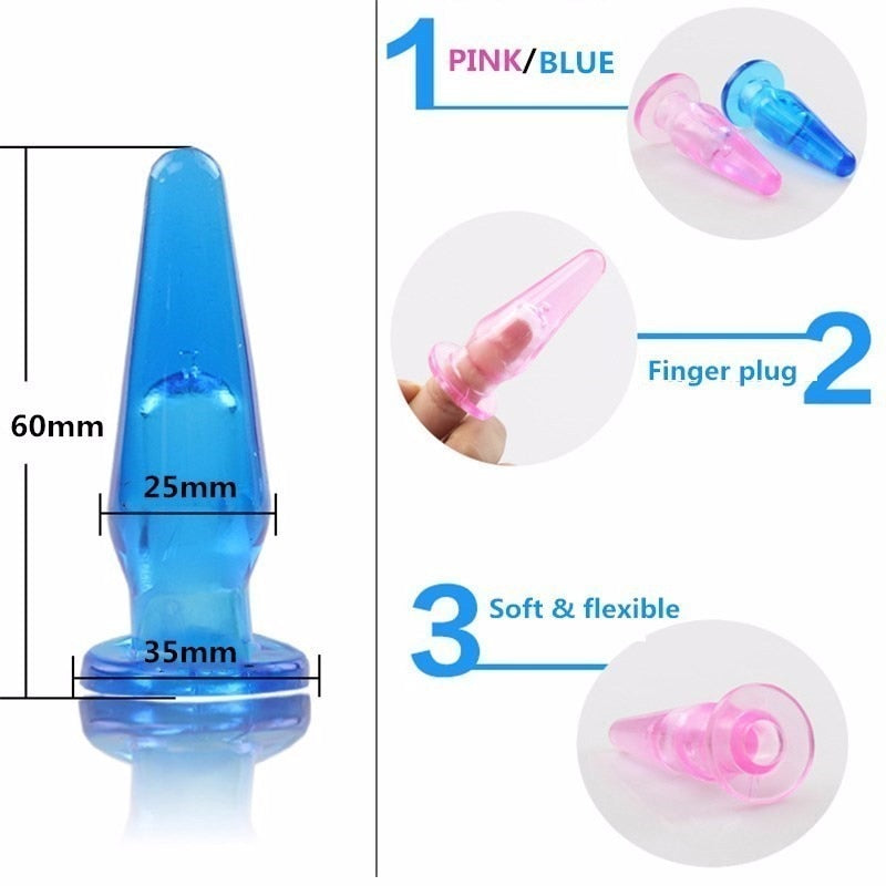 Waterproof Anal Vibrator Butt Plug