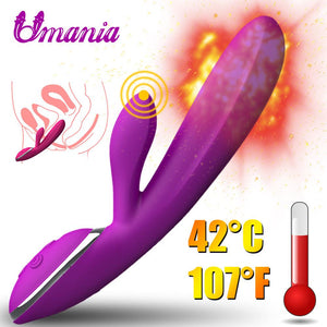 Sex Toy Heating Dildo Vibrator For Women