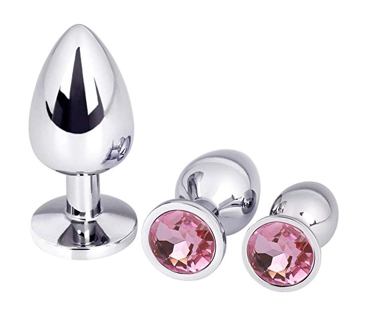 Steel Jeweled Sexy Stimulation Toys