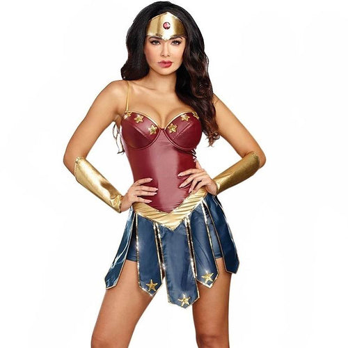 Natale Sexy Delle Donne del Vestito Operato