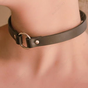 Real Leather BDSMLeather Necklace Kits