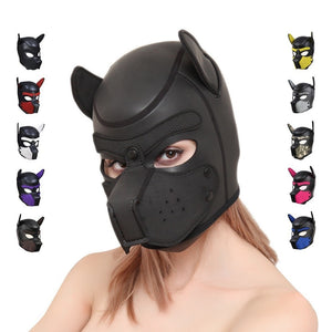 BDSM Bondage Neoprene Puppy Play Hoods