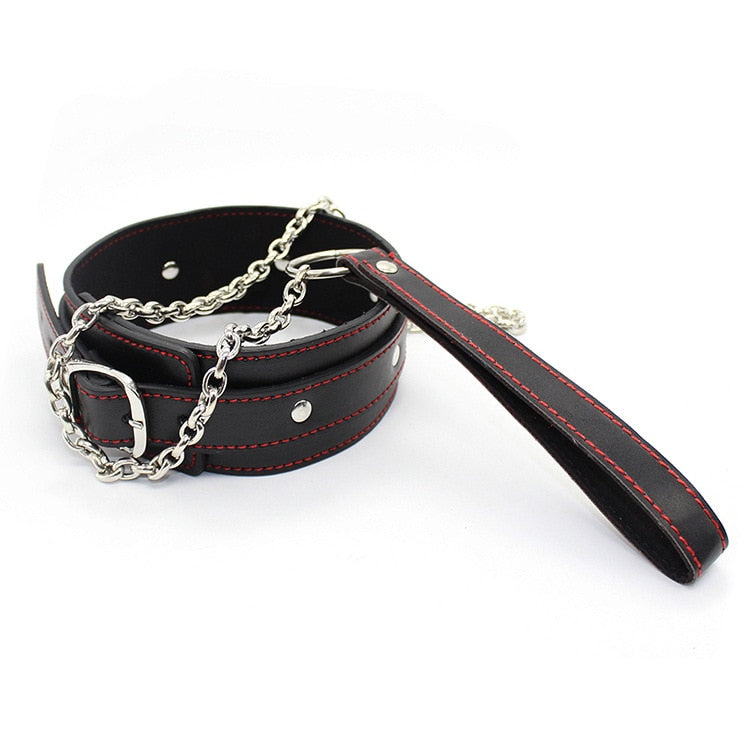 Real leather Bdsm bondage kit