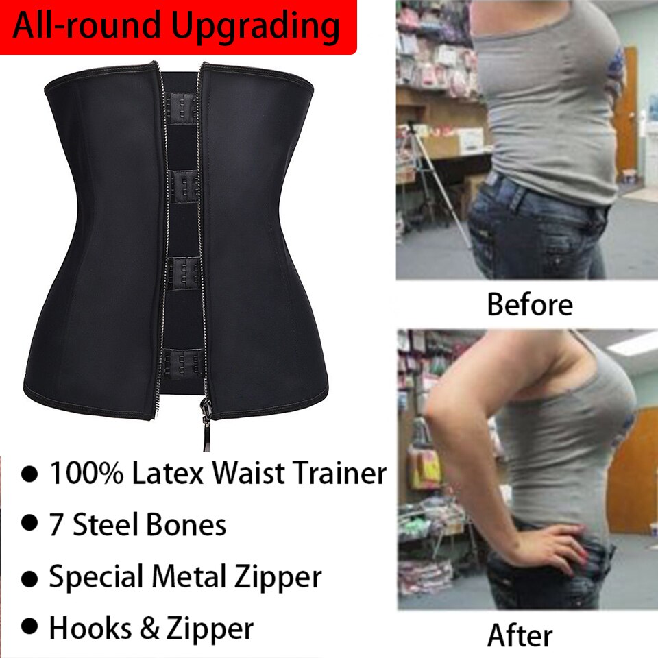 Spandex Body Shaper with Zipper