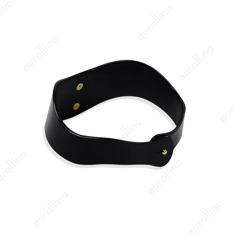 Genuine Leather BDSM Choker With Leash Ring