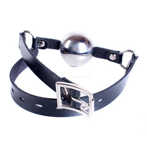 Large Stainless Steel Open Mouth Ball Gag