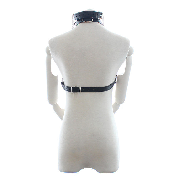 PU Leather Bondage Set with Harness Top Rated BDSM Store PU Leather Bondage Set with Harness Top Rated BDSM Store
